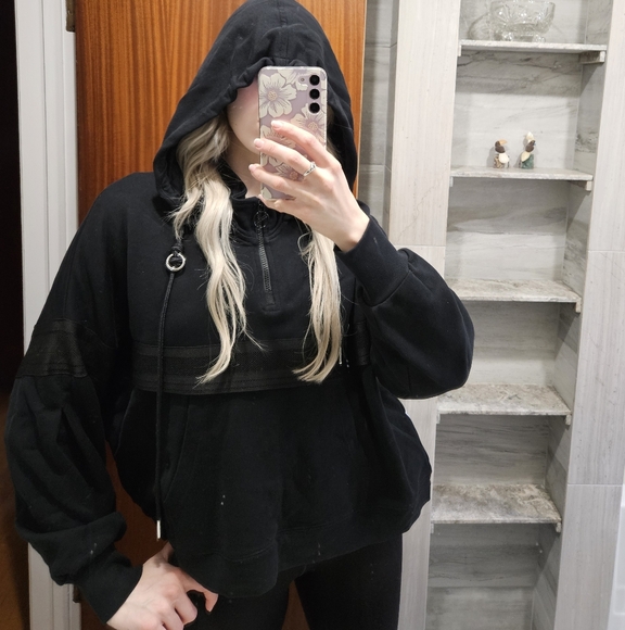 DIESEL mesh and rings hoodie - Picture 9 of 9